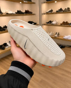 Nike Mind 001 Light Bone & Hyper Crimson Slip-On Trainers