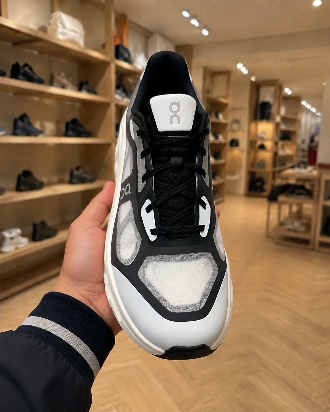 On Running Cloudtilt Remix Black Ivory Trainers
