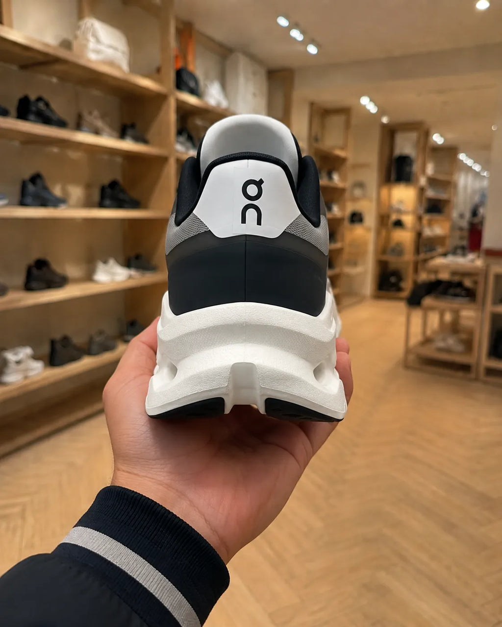 On Running Cloudtilt Remix Black Ivory Trainers