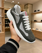 Prada America’s Cup Anthracite Grey Trainers