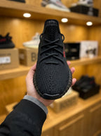 adidas YEEZY BOOST 350 V2 Black & Red Trainers