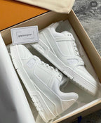 Women’s Louis Vuitton LV Trainer White Leather Trainers