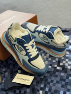 Louis Vuitton Run Away Blue Monogram Denim Trainers