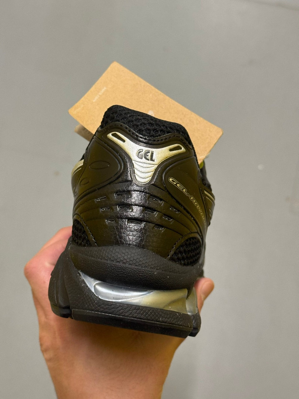 ASICS GEL-KAYANO 14 Black/Pure Silver Trainers