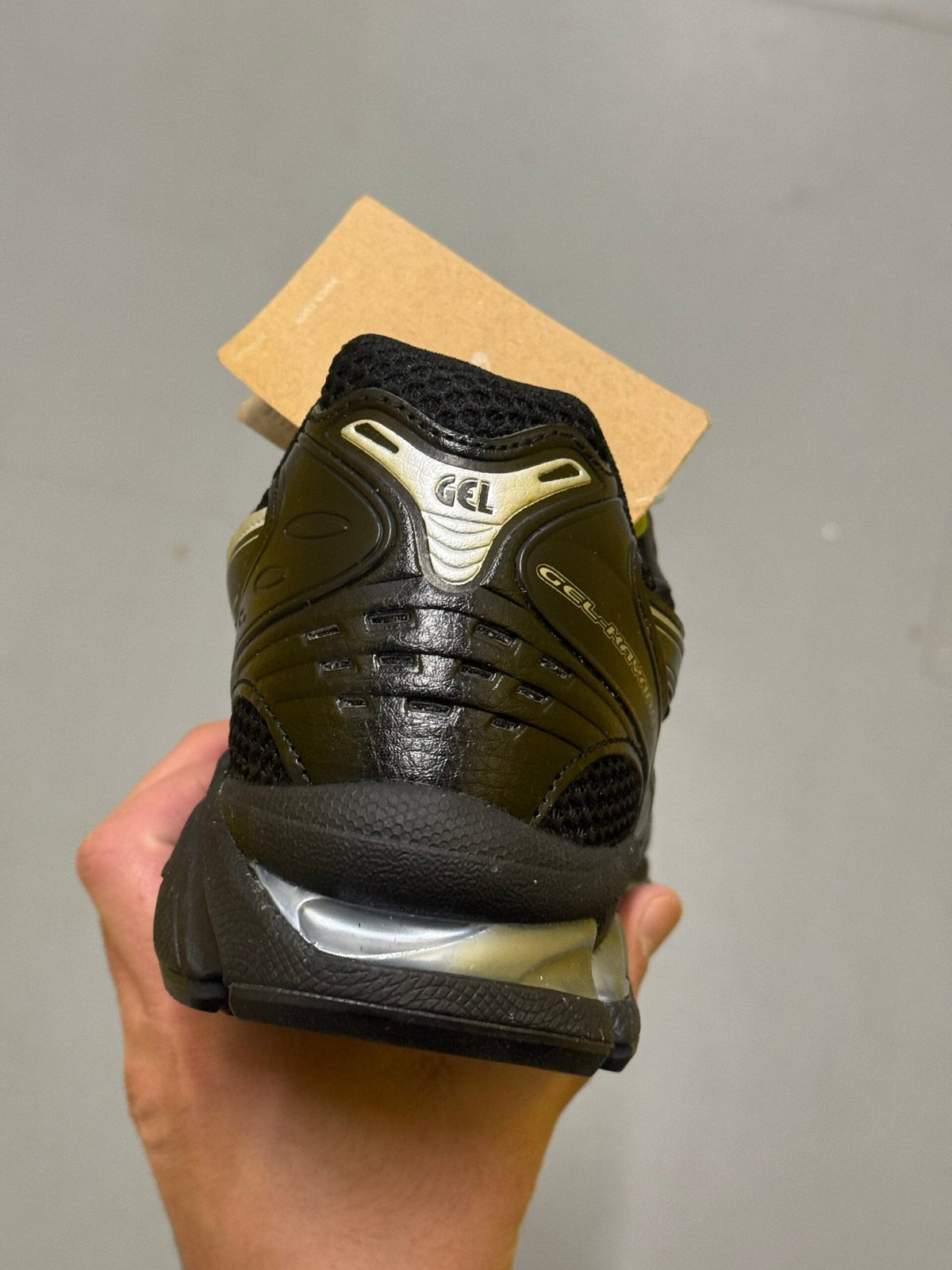 ASICS GEL-KAYANO 14 Black/Pure Silver Trainers