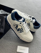 AMIRI Classic Low White & Navy Trainers