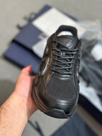 Dior B30 Black Trainers – Tonal CD Motif